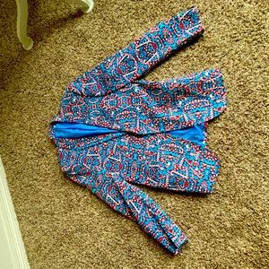 Super fun Candy Cane blazer